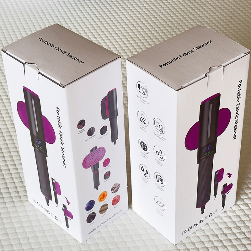 Garment steamer retail package